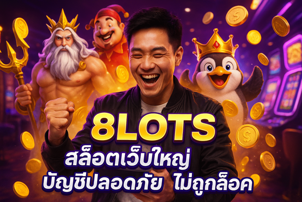 8LOTS สล็อตเว็บใหญ่ บัญชีปลอดภัย ไม่ถูกล็อค