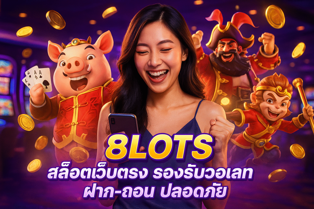 8LOTS สล็อตเว็บตรง รองรับวอเลท ฝาก-ถอน ปลอดภัย
