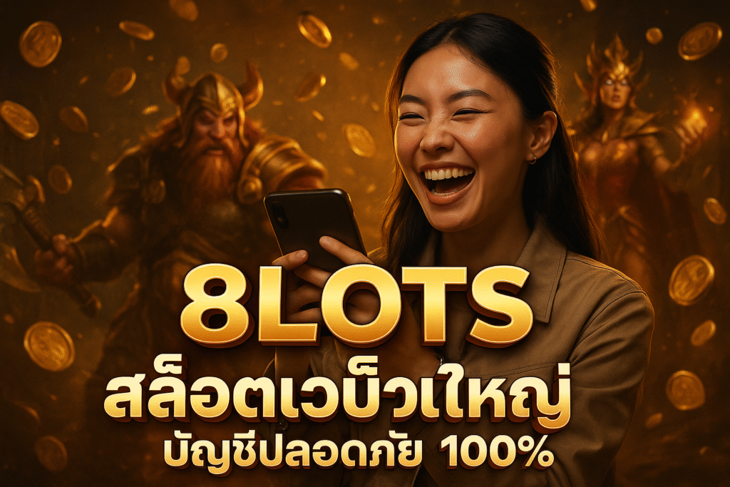 8LOTS สล็อตเว็บใหญ่ บัญชีปลอดภัย 100%